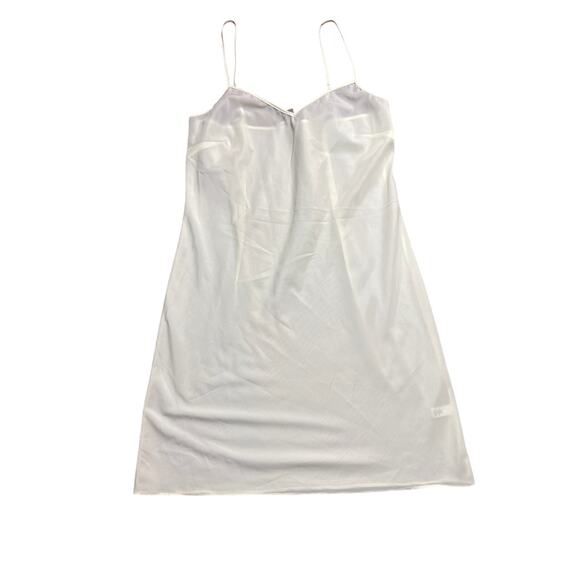 Banana Republic Ivory Sheer Slip Dress – Size 8 Festival Y2K Style - Picture 1 of 5